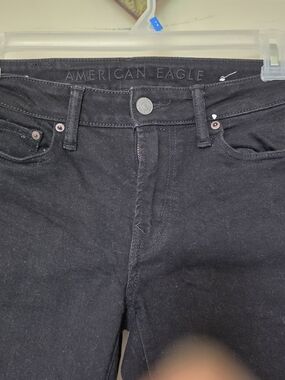 American Eagle Outfitters Women Black Skinny Jeans
